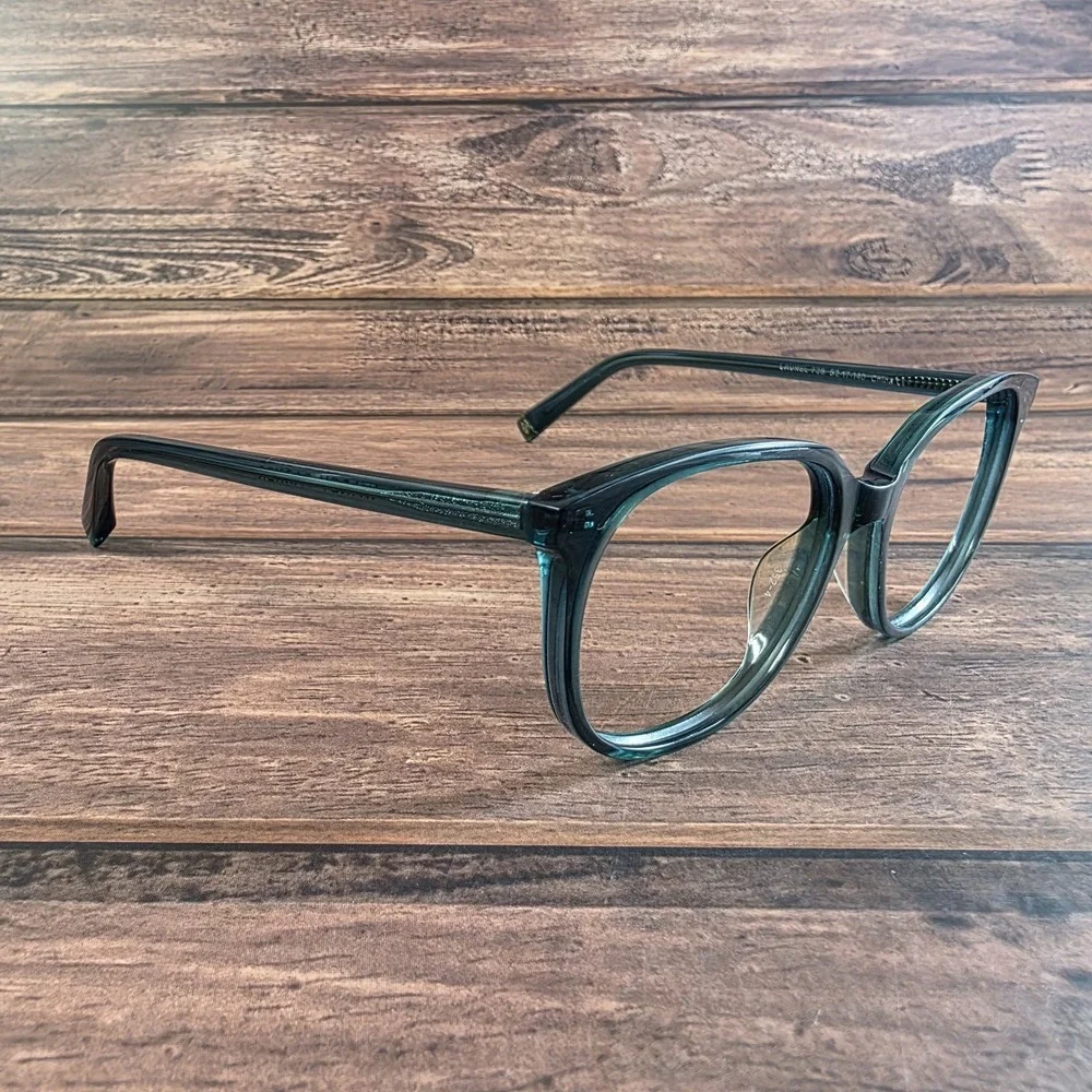 Warby‎ Parker Laurel 728 Eyeglasses Green Womens Full Rim 52-17-140 FRAMES ONLY